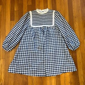 Hunter Bell Carlyle Gingham Mini Dress NWOT